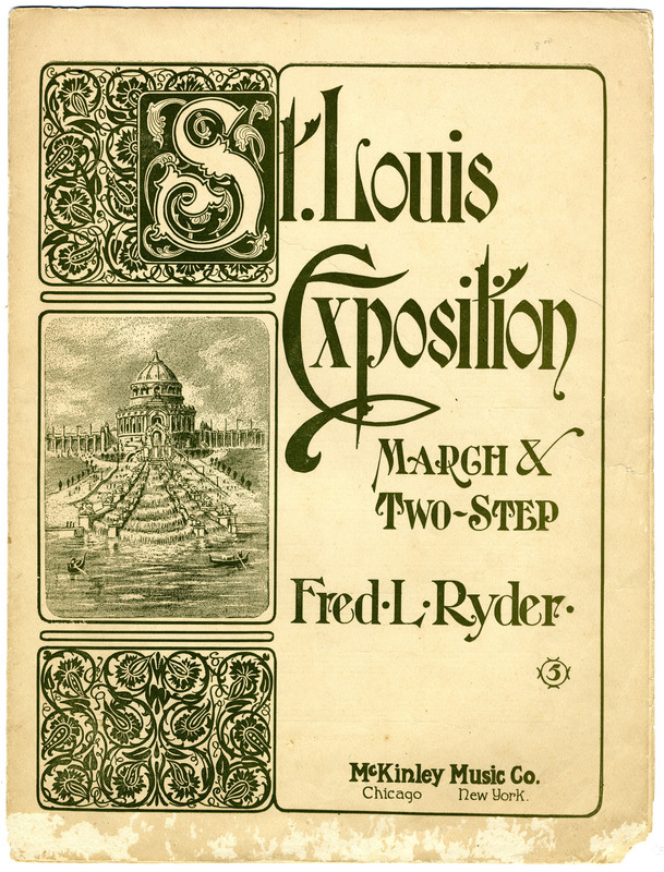 St. Louis Exposition : march & two-step / by Fred L. Ryder.
