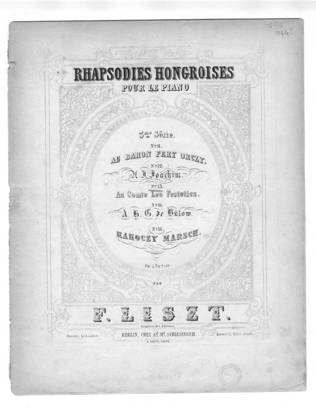 XIII. Rhapsodie Hongroise