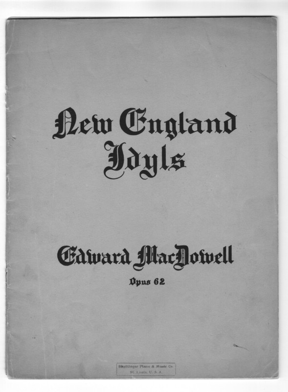 New England idyls : opus 62