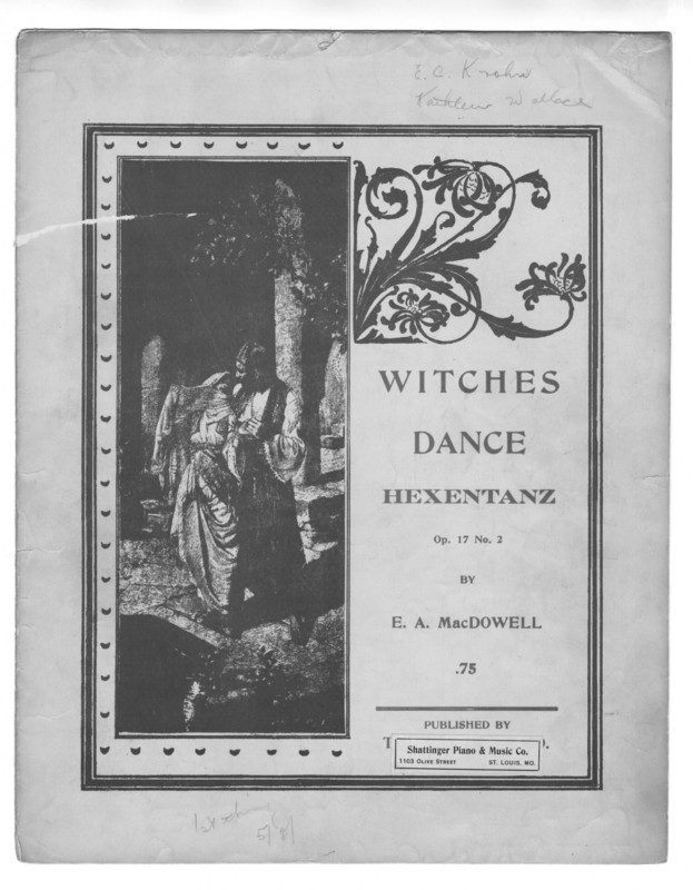 Witches dance = Hexentanz : op. 17 no. 2 