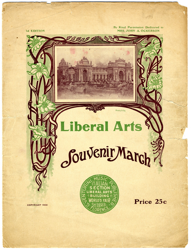 Liberal arts souvenir march / [R. Renucci].