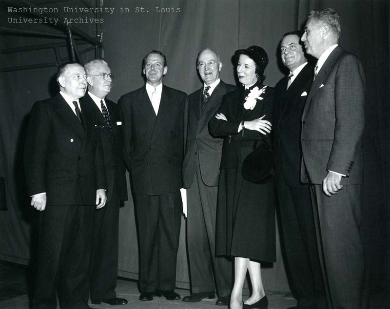 Mary with other distinguished alumni awardees.