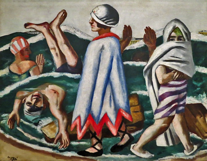 Max Beckmann's Lido: Life as it Simply Exists · The Modern Bathers · WUSTL Gateway Image Collections & Exhibitions