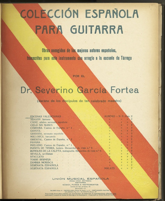 Escenas valencianas : poema descriptivo de una fiesta de pueblo / S. Garcia.