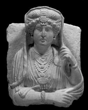 Mortuary Sculpture, Limestone, 3rd Century, Palmyra