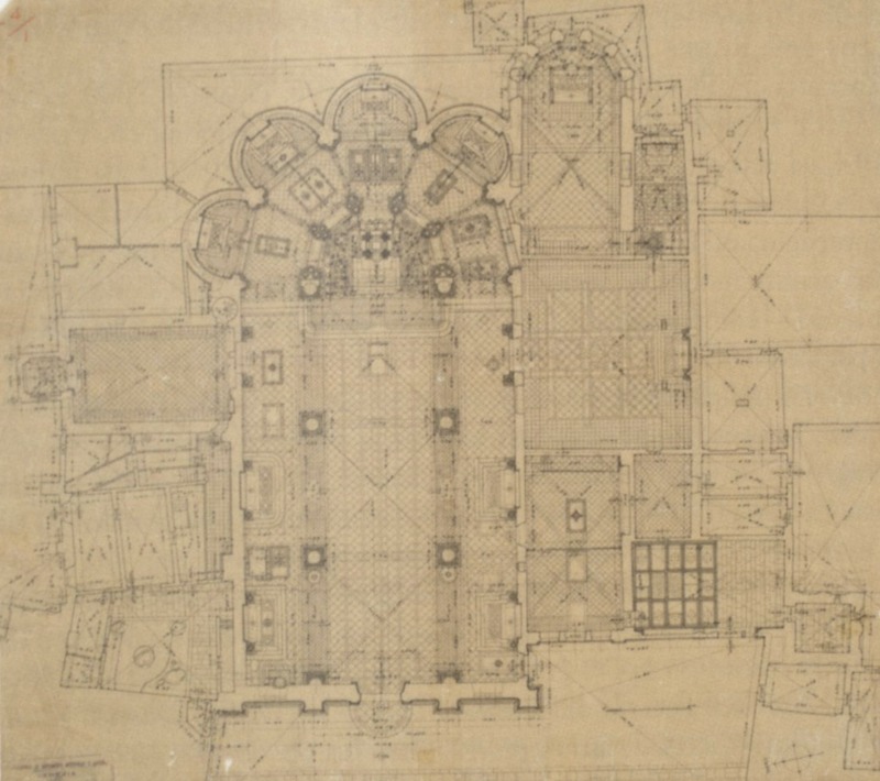 Plan of Quattrocento San Zaccaria 