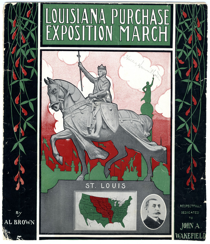 Louisiana Purchase Exposition march / by Al Brown ; [arr. by G.W. Ashleigh].