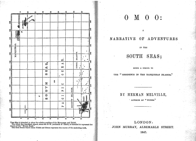 Omoo : a narrative of adventures in the south seas.