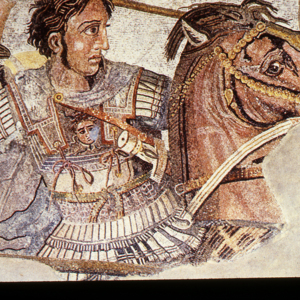 Issus mosaic (detail) Alex. MN, Naflas.<br />
