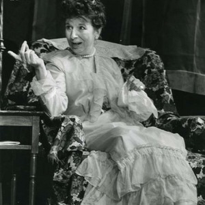 Mary as Amanda in the Glass Menagerie.