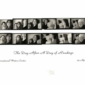 The Day After a Day of Readings, International Writers Center, April 29, 2001