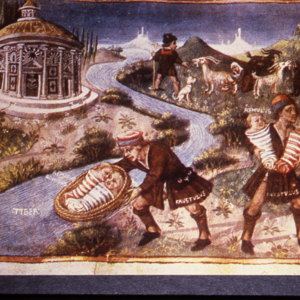 Story of Romulus and Remus, Mars and Rhea Silvia, Faustulus and Acca Larenti