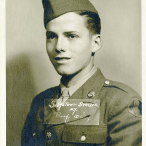 James Merrill as a cadet
