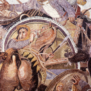 Issus mosaic (detail) Darius III. 