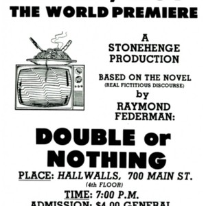 "Double or Nothing," a Stonehenge production