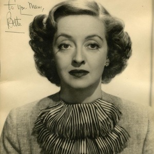 Autograph, to Mary from Bette Davis.