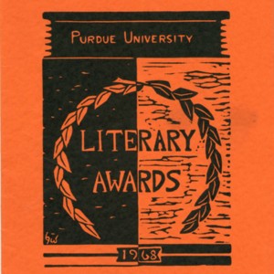Program for the Purdue University Literary Awards, May 2, 1968