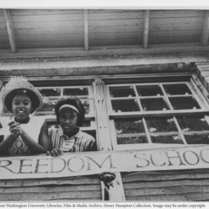 Young Girls in Freedom School (1960s)