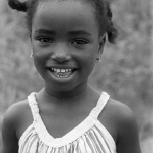 Portrait of young girl during Freedom Summer