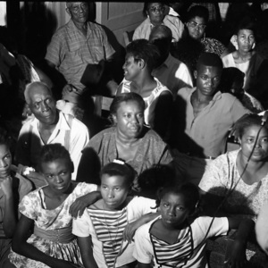Participants at an organizational meeting during Freedom Summer, Mississippi, 1964