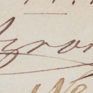 Signature of Heinrich Brody