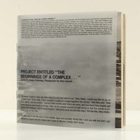 Project entitled "The beginnings of a complex ..." (1976-77) : notes, drawings, photographs 