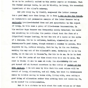 Typed letter, signed from Reed Whittemore to Howard Nemerov, April 22, 1958