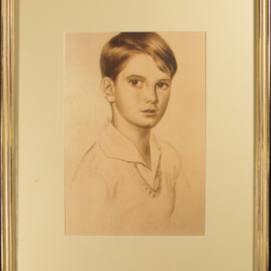 Portrait of James Merrill as a child