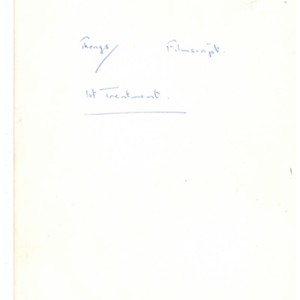 First film script of <em>Thongs</em> by Alexander Trocchi