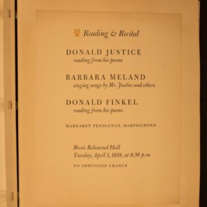 Scrapbook of Donald Finkel's activities