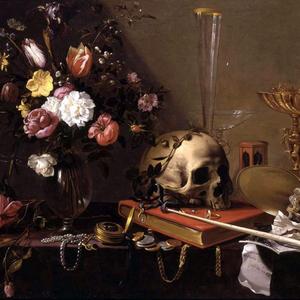 Utrecht Still Life with Bouquet and Skull.JPG