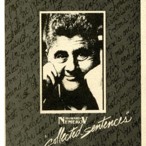 Invitation to a special advanced screening of "Howard Nermerov: Collected Sentences," a KETC-produced documentary of Howard Nemerov