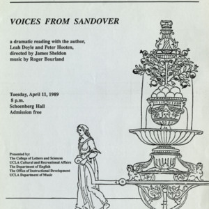 <em>Voices from Sandover</em>&nbsp;Flyer