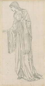 The frankeleyns tale illustrative materials - Aurelius and Dorigen Pencil Sketch